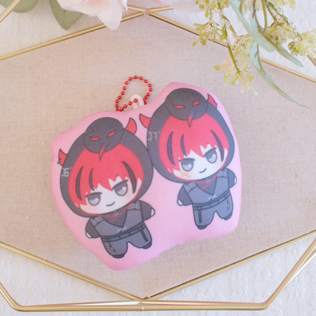 LADS Squeeze Pillow Fan Art Keychain