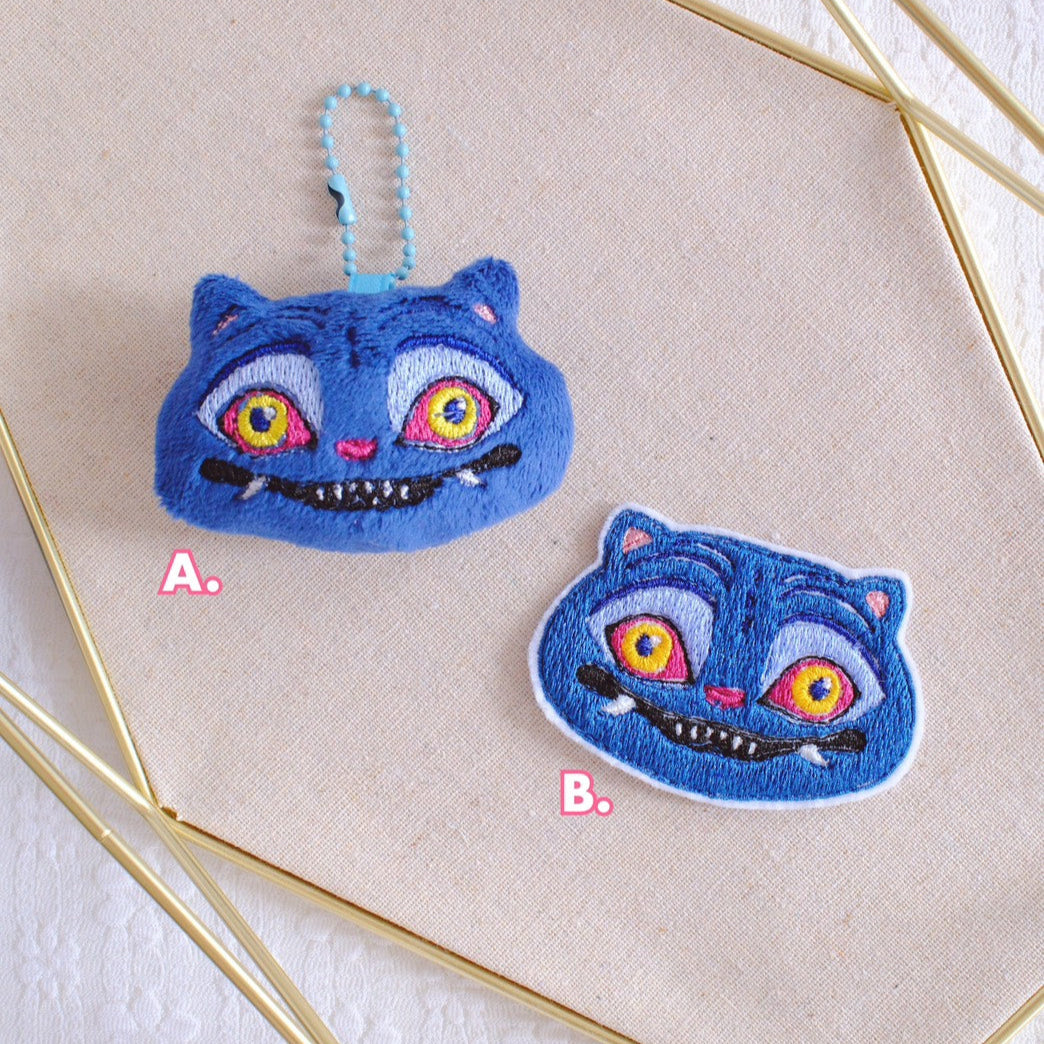 Kpop Derpy Tiger Fan Art Keychain Patch Stickers