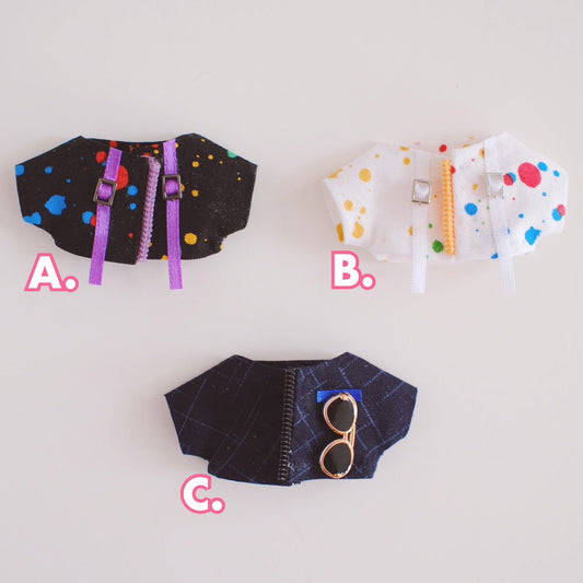 Zipper Jacket for 10 cm Nui Plush