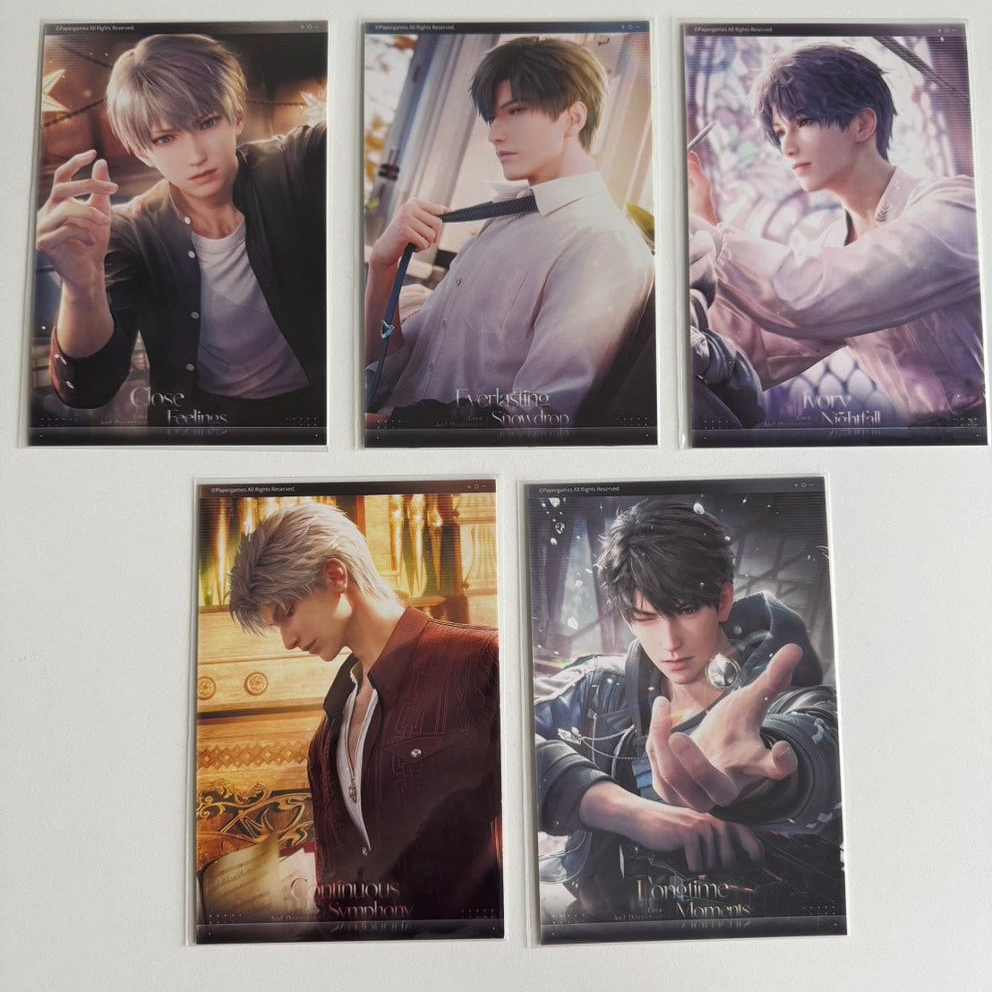Love and Deepspace Photocard (Set of 5)