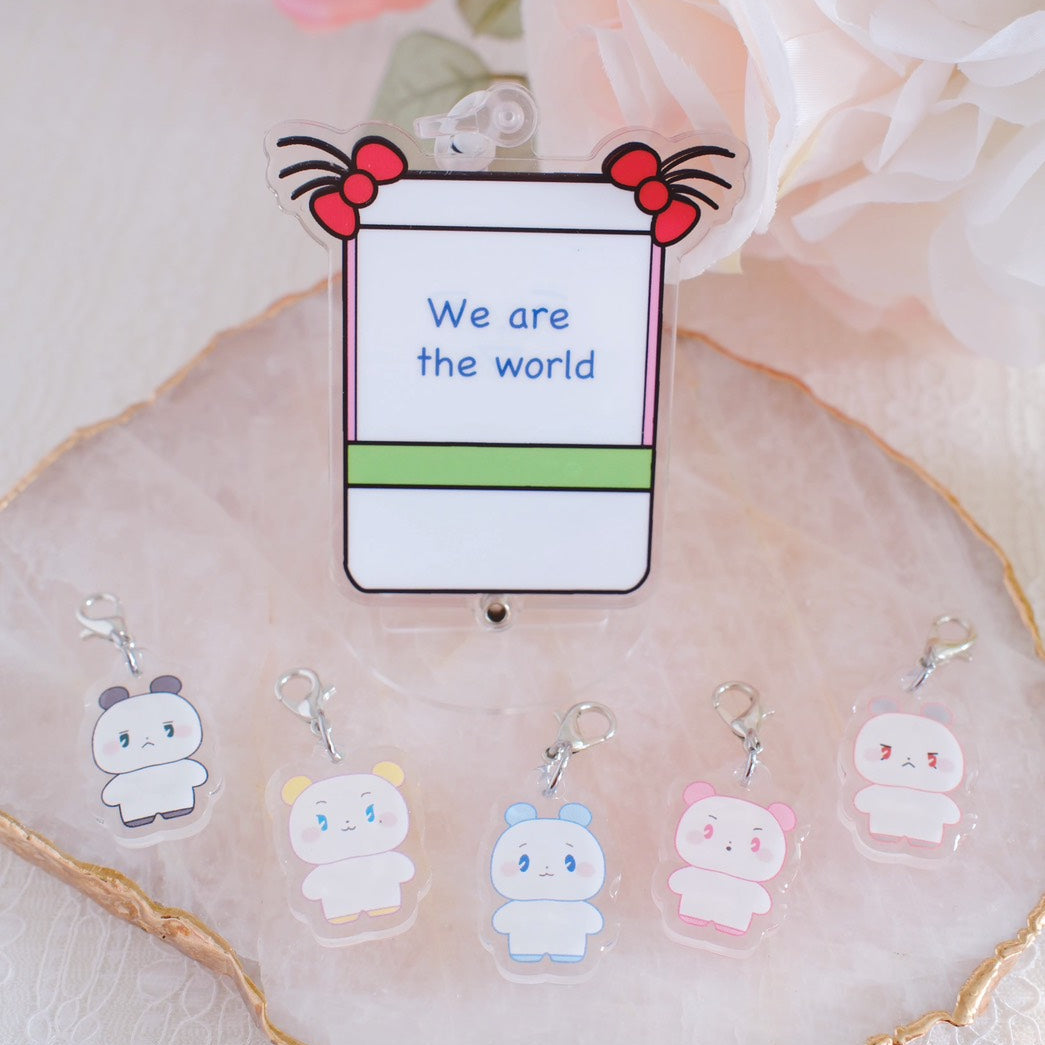 Kpop mmmm Fan Art Charm Keychains