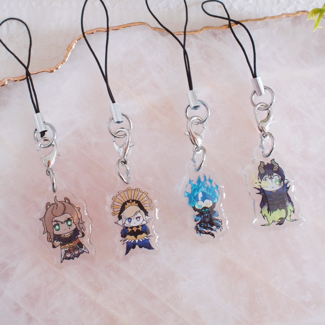 Twst Fan Art Phone Charm