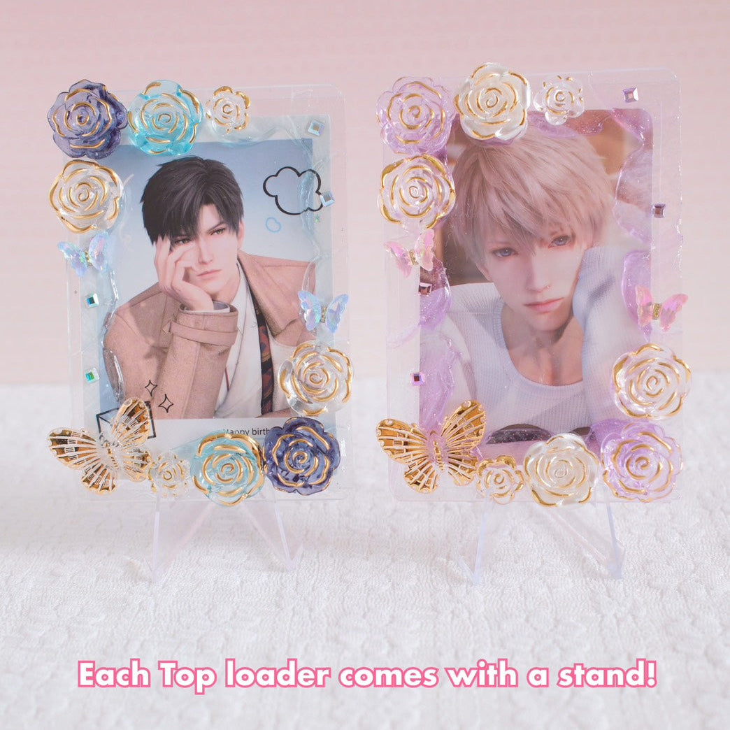 Pastel Floral Cards Deco Toploaders (4 Styles)
