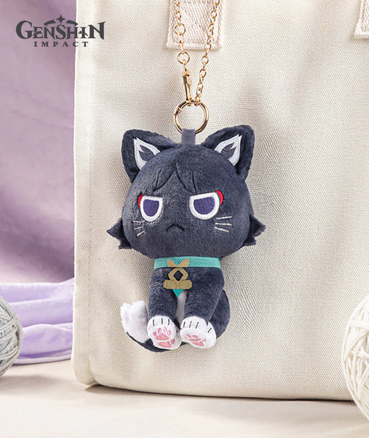 Genshin Impact Scaramouche Cat Plush Keychain Preorder