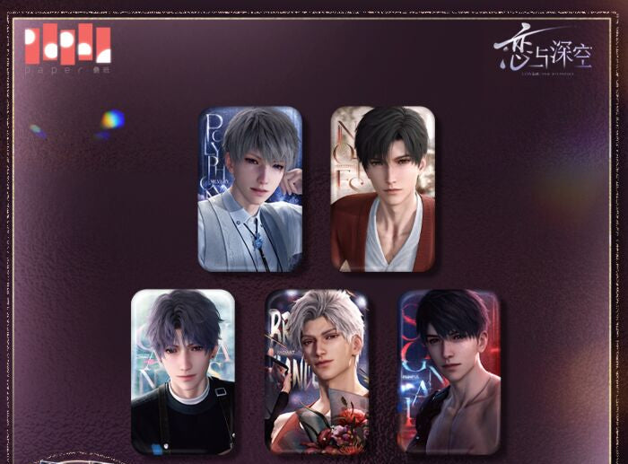 Love and Deepspace Heart Journey Series Square Can Badge Preorder