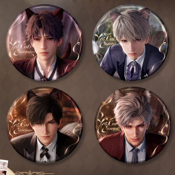 Love and Deepspace Obey Orders Series Can Badge Preorder
