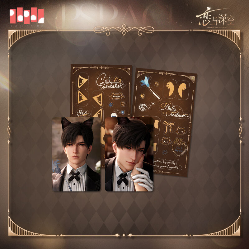 Love and Deepspace Obey Orders Series Photo Card Sticker Set Preorder