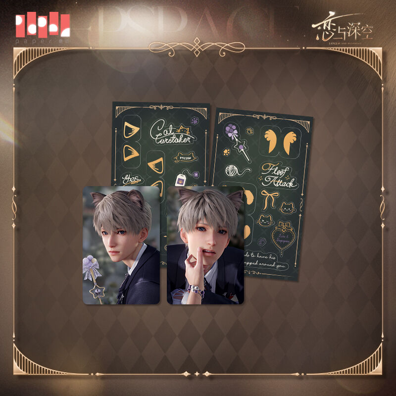 Love and Deepspace Obey Orders Series Photo Card Sticker Set Preorder