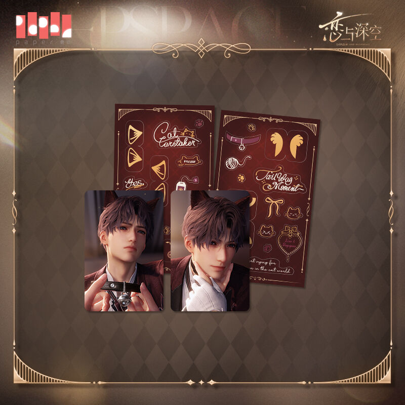 Love and Deepspace Obey Orders Series Photo Card Sticker Set Preorder