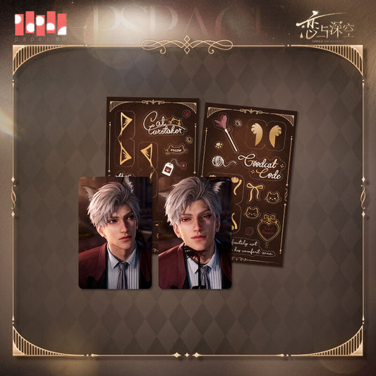 Love and Deepspace Obey Orders Series Photo Card Sticker Set