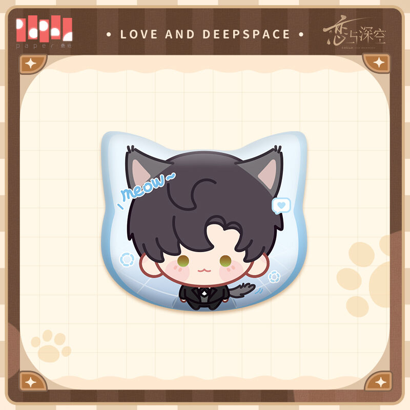 Love and Deepspace Cat Misses You Series Can Badge Preorder