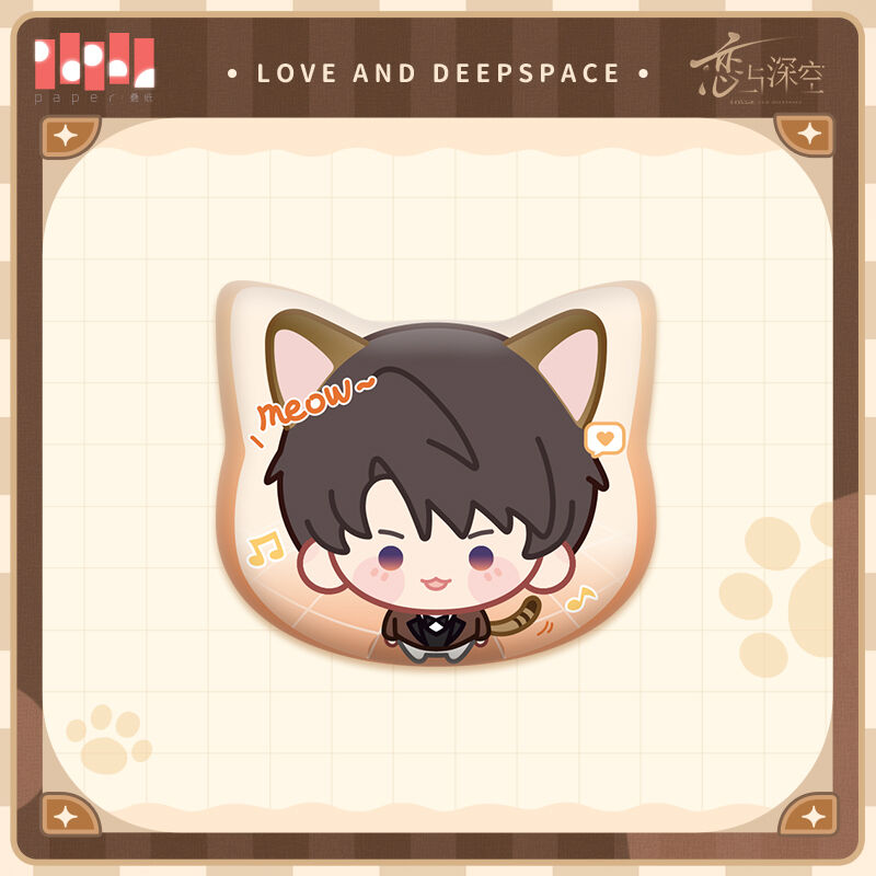 Love and Deepspace Cat Misses You Series Can Badge Preorder