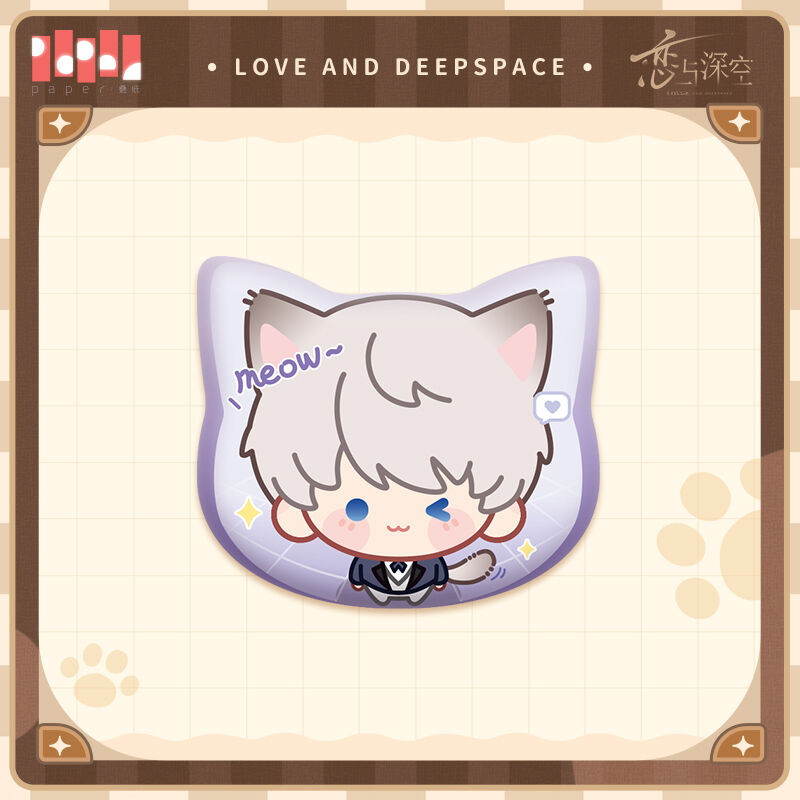 Love and Deepspace Cat Misses You Series Can Badge Preorder