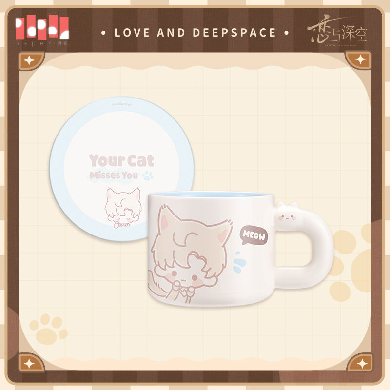 Love and Deepspace Cat Misses You Series Mug Preorder