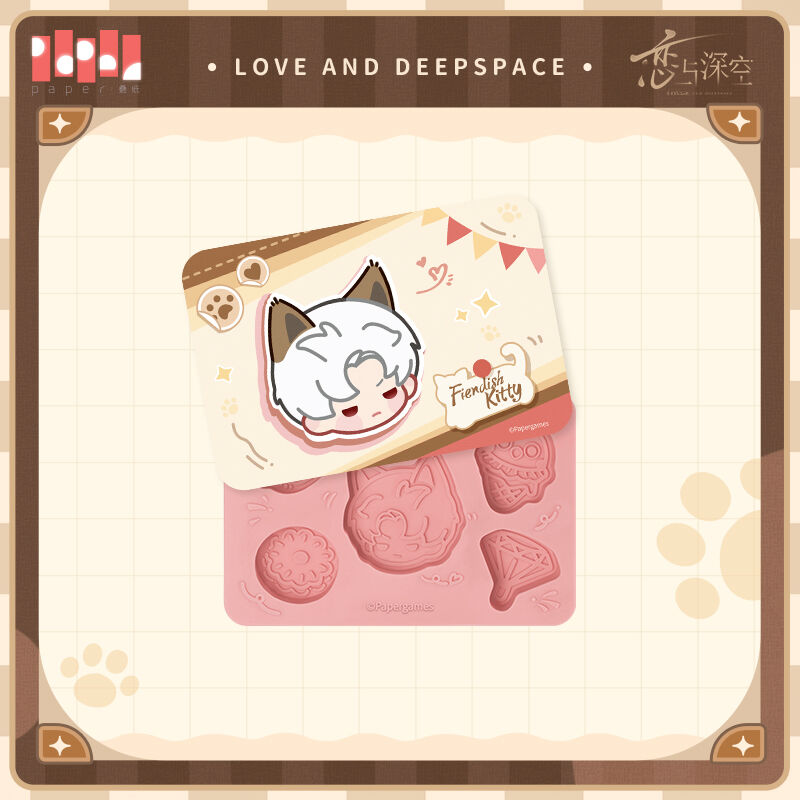 Love and Deepspace Cat Misses You Series Ice Cube Tray Preorder