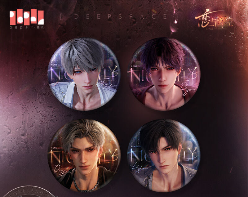 Love and Deepspace Nightly Rendezvous Series Merch Preorder