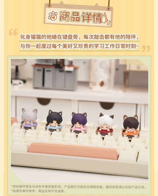 Love and Deepspace Take Me Home Cat Series Keycap Mini Figure Preorder