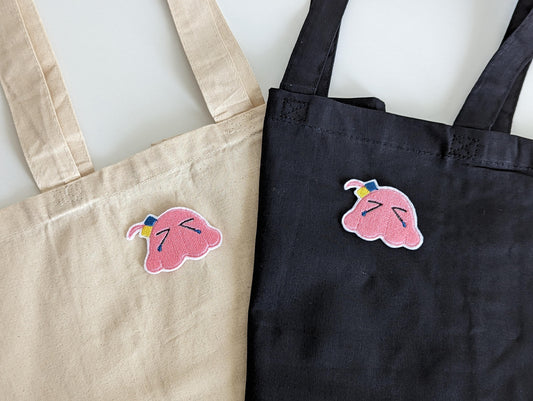 Bocchi Embroidery Totes Bags + Iron on Patches - Moko's Boutique