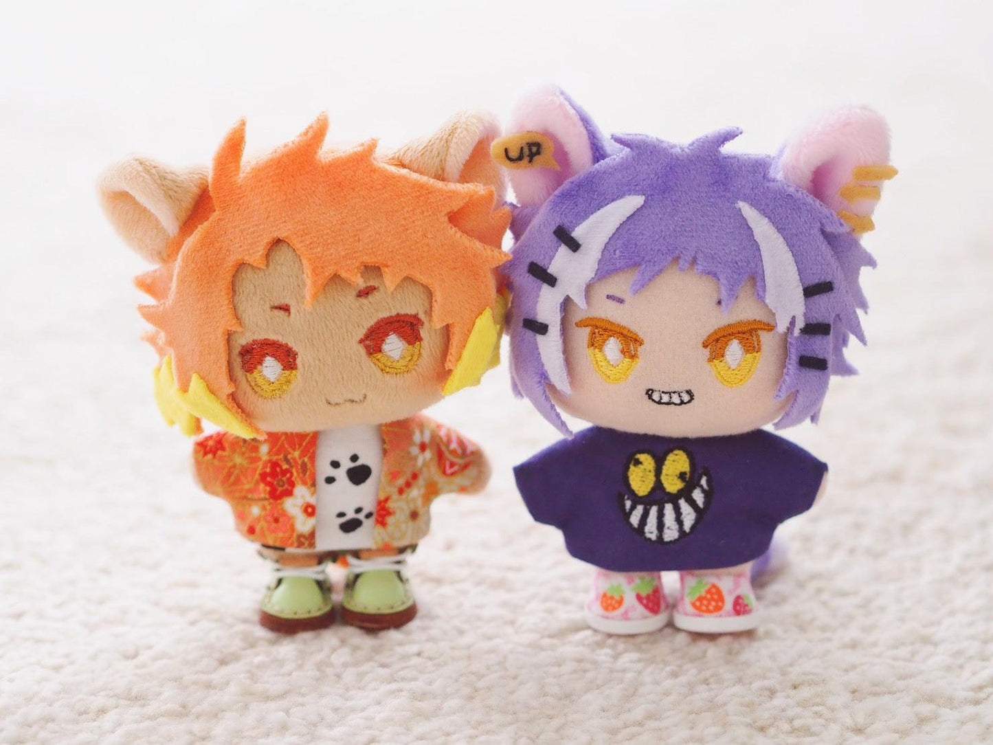 Handmade 10cm Plushie Set (Plushie + Clothes + Shoes Set) - Moko's Boutique