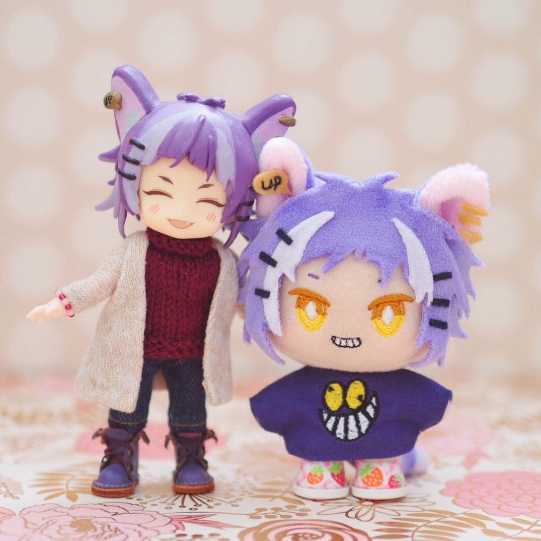 Handmade 10cm Plushie Set (Plushie + Clothes + Shoes Set) - Moko's Boutique