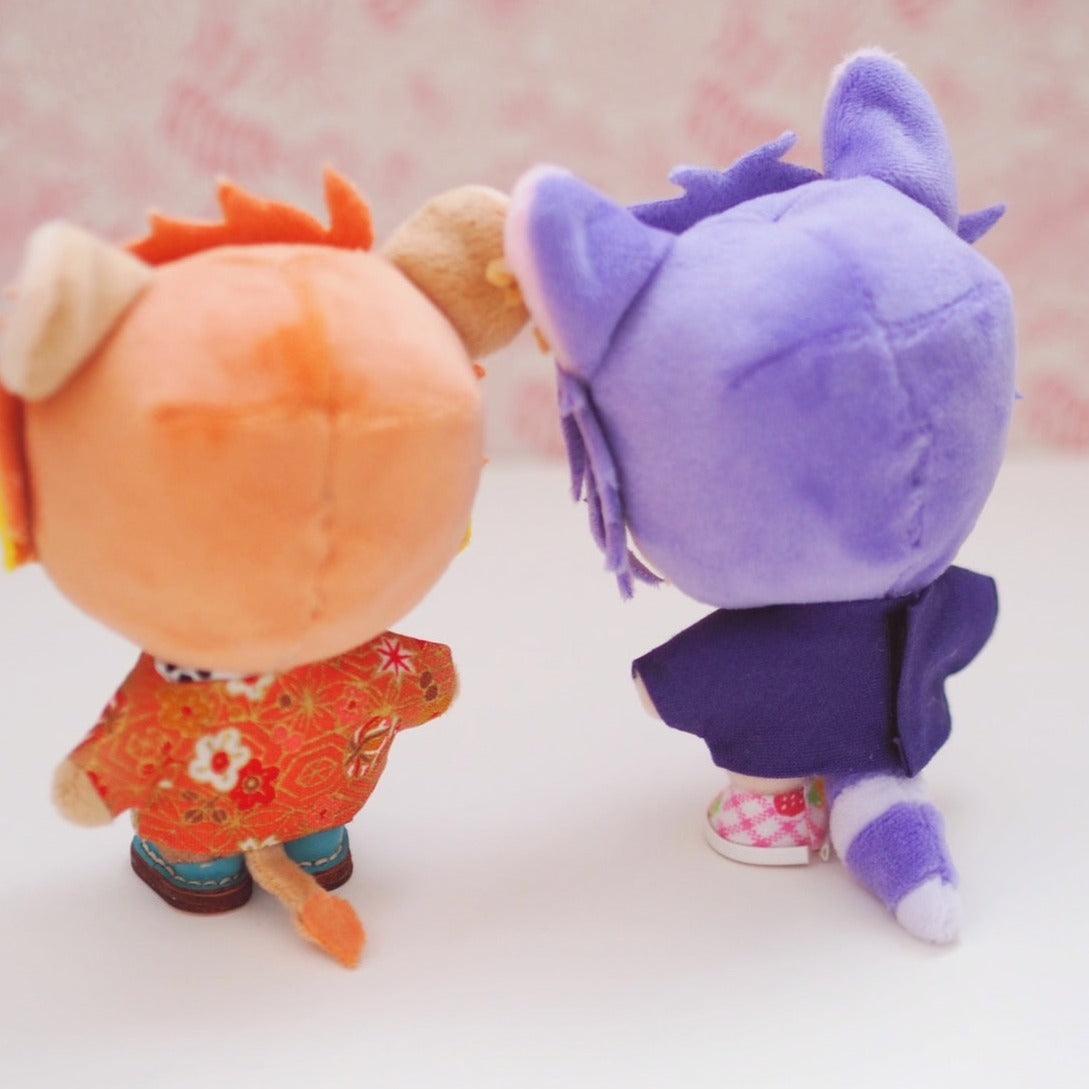 Handmade 10cm Plushie Set (Plushie + Clothes + Shoes Set) - Moko's Boutique