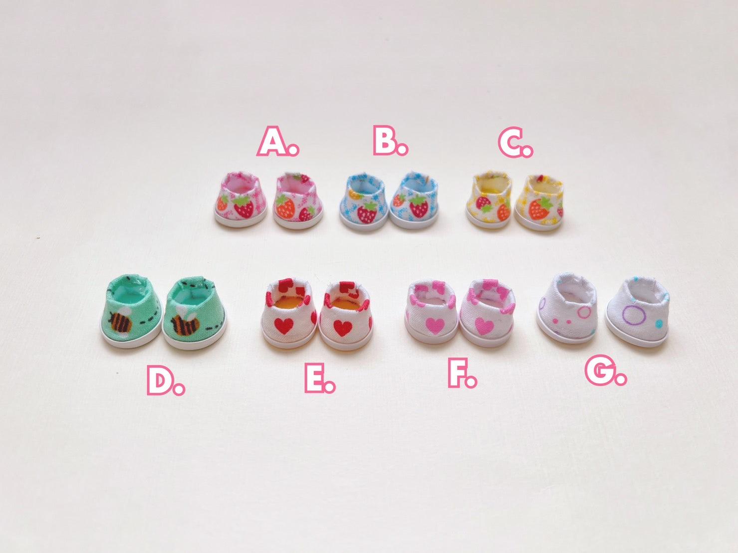 Handmade Shoes for 10 cm or 11 cm Nui Plush - Moko's Boutique