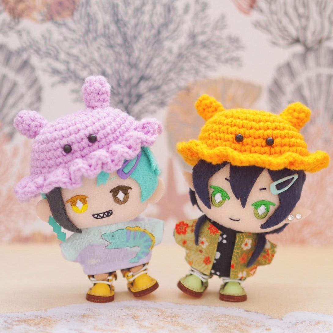 Haori + T-Shirt Sets for 10cm Plushie - Moko's Boutique