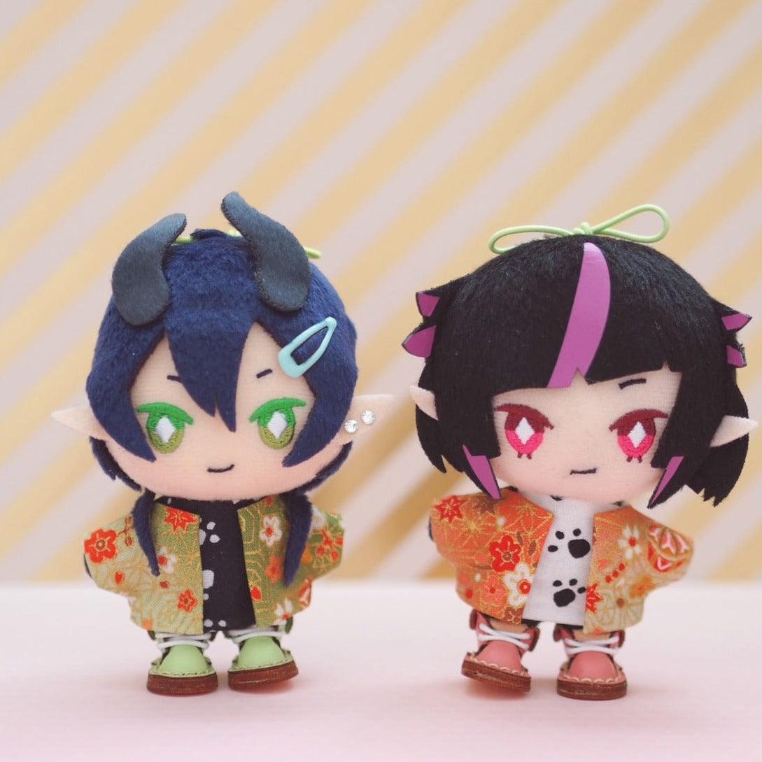 Haori + T-Shirt Sets for 10cm Plushie - Moko's Boutique