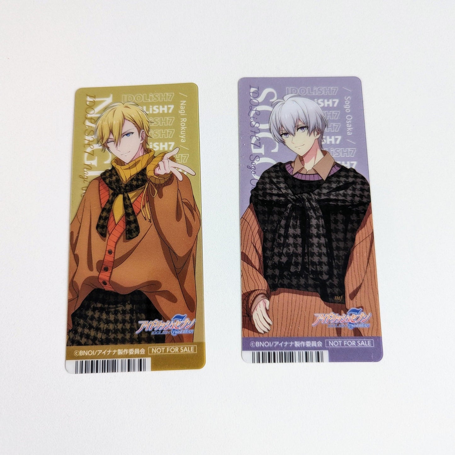Idolish7 Bookmark Set - Sogo Nagi - Moko's Boutique