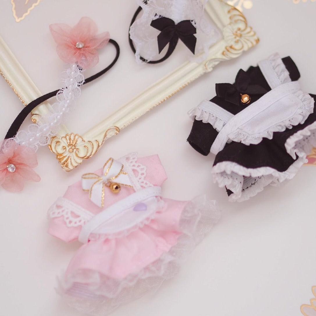 Maid Dress Set for 10cm 11cm Nui Plush - Moko's Boutique