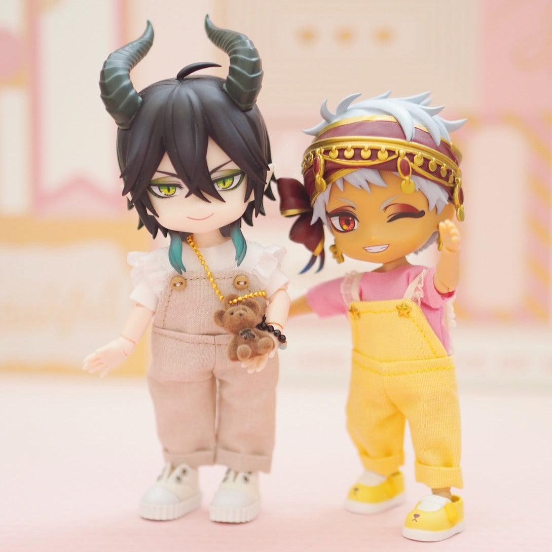 Overalls Sets (Overalls + T-Shirt + Charm) - Moko's Boutique