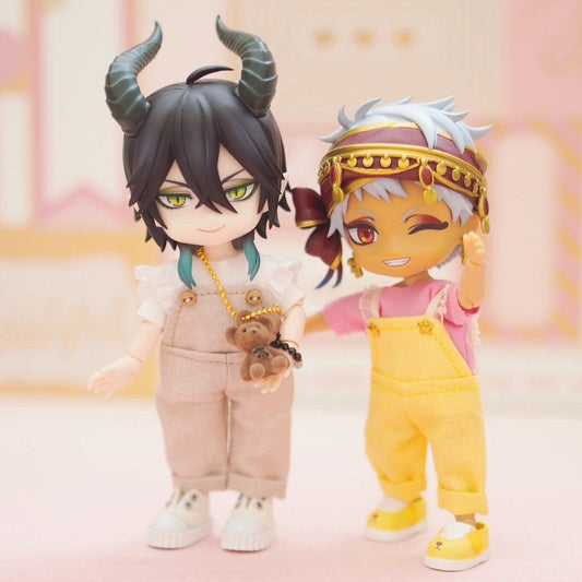 Overalls Sets (Overalls + T-Shirt + Charm) - Moko's Boutique