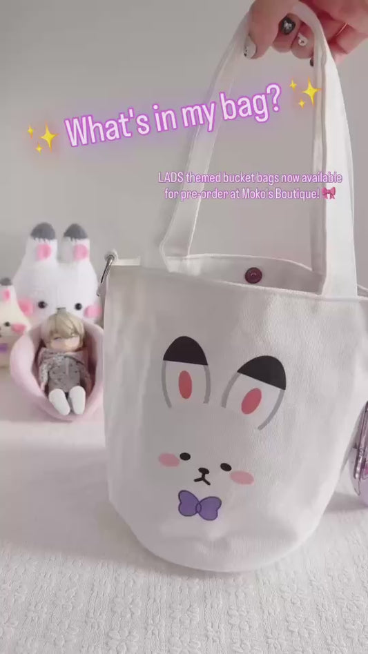 LADSファンアートバケットバッグ