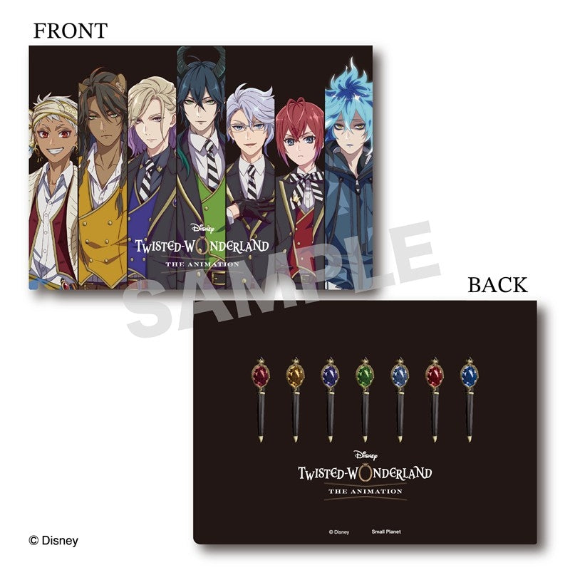 Twisted Wonderland The Animation Clear File Dorm Leader Preorder