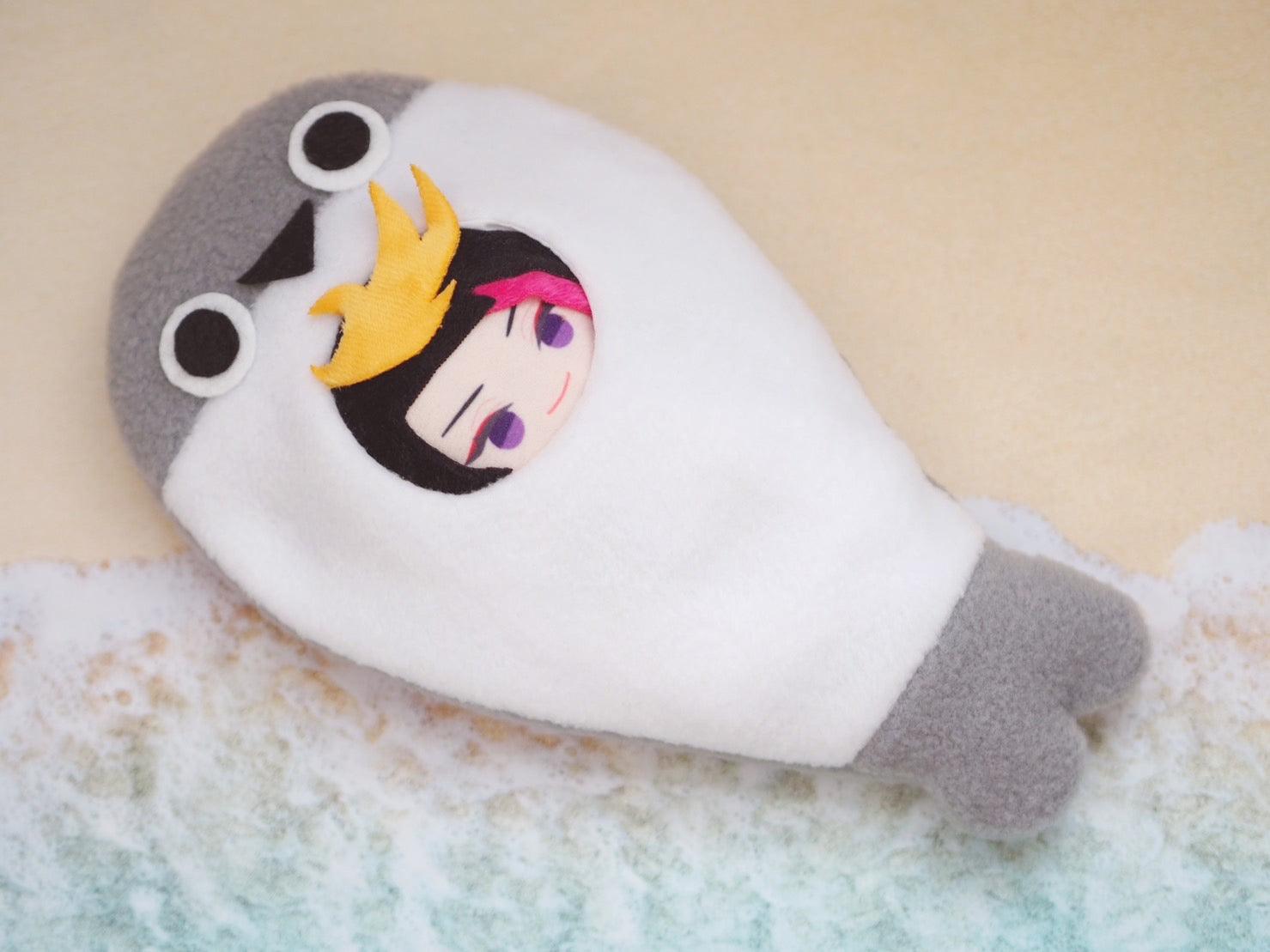 Sacabambaspis Kigurumi for 10cm plushie, Nendoroid Doll, OB11, Nijipuppet - Moko's Boutique