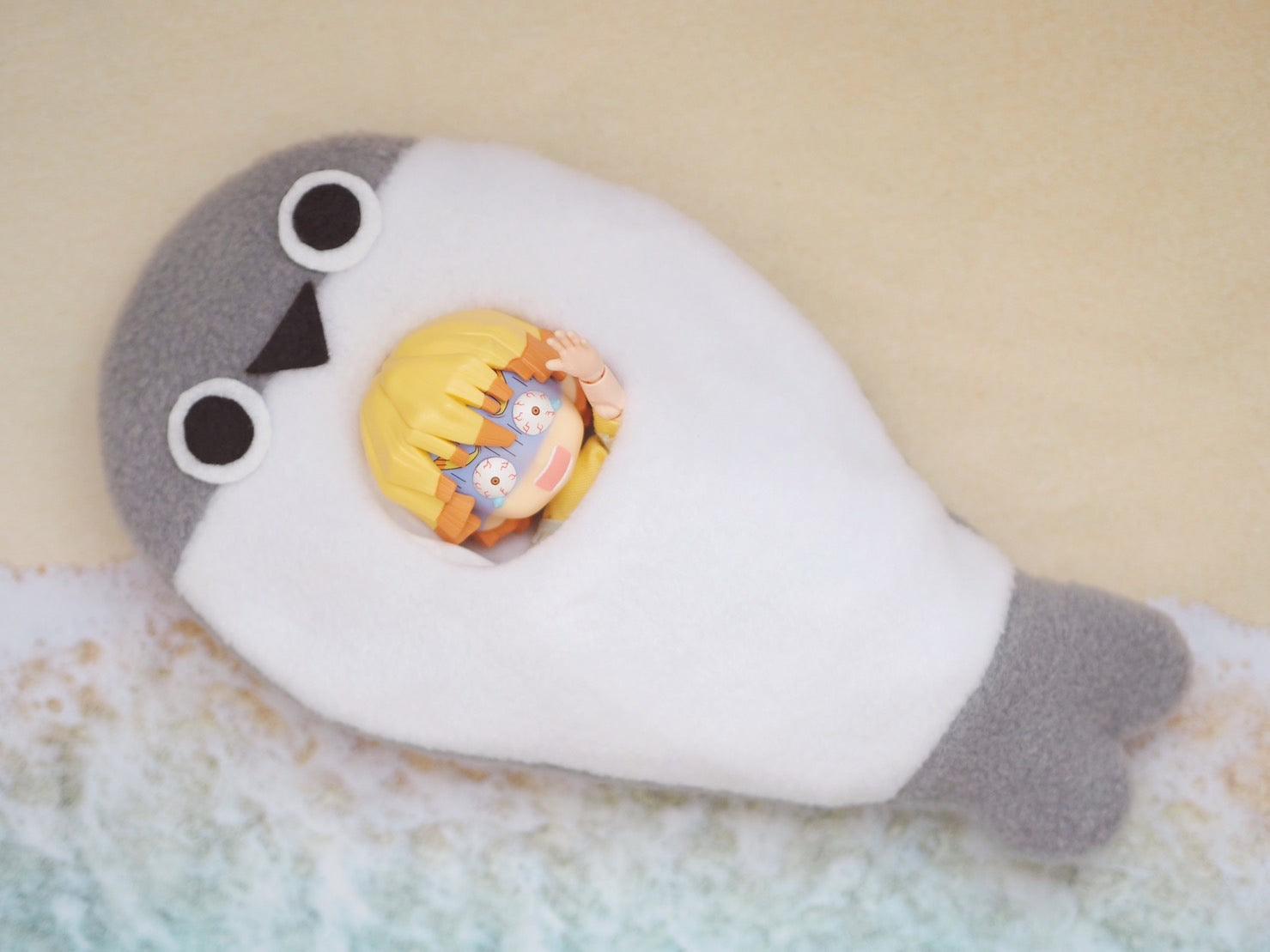 Sacabambaspis Kigurumi for 10cm plushie, Nendoroid Doll, OB11, Nijipuppet - Moko's Boutique