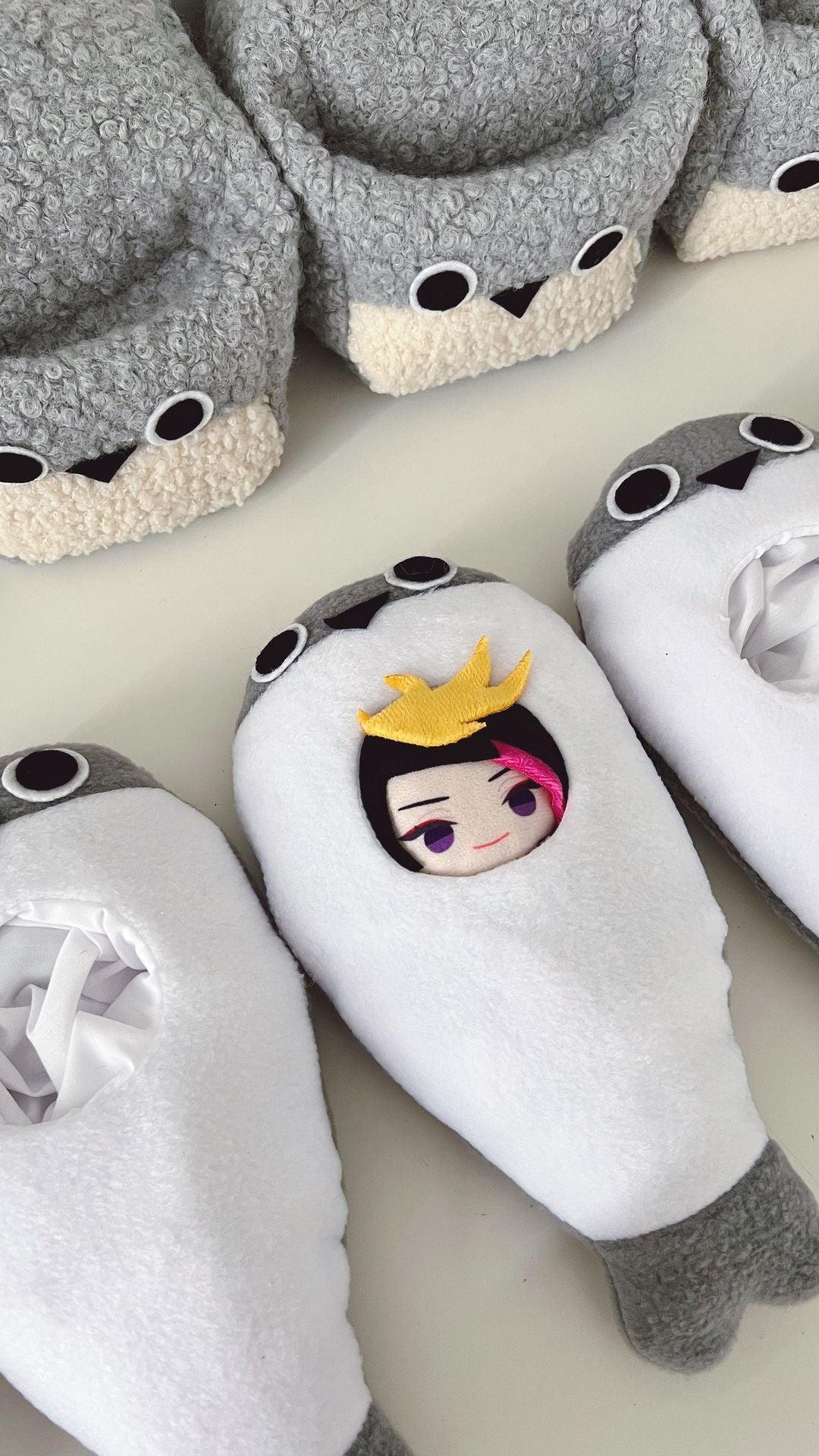 Sacabambaspis Kigurumi for 10cm plushie, Nendoroid Doll, OB11, Nijipuppet - Moko's Boutique