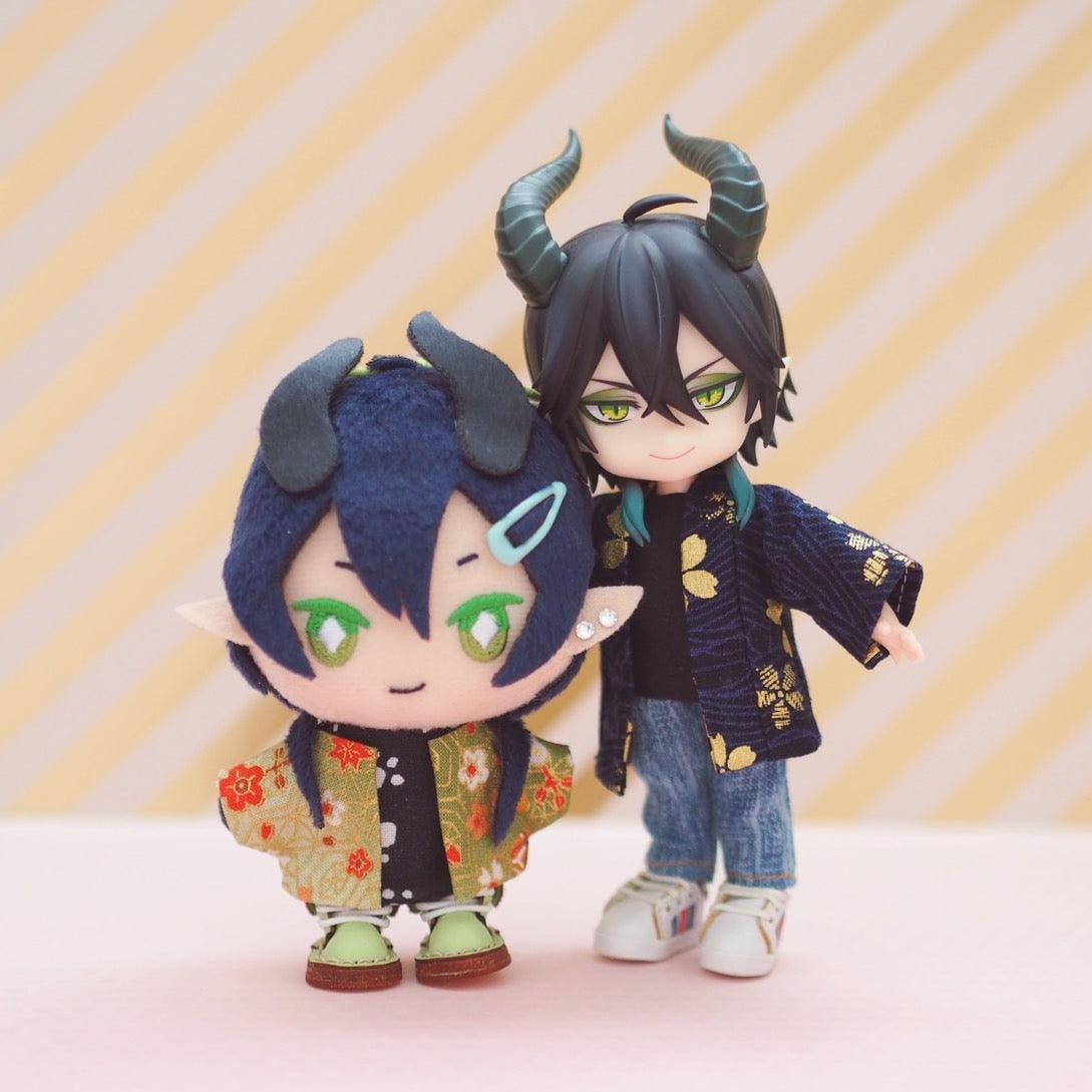 Sakura Haori Jacket for 10cm Plushie - Moko's Boutique