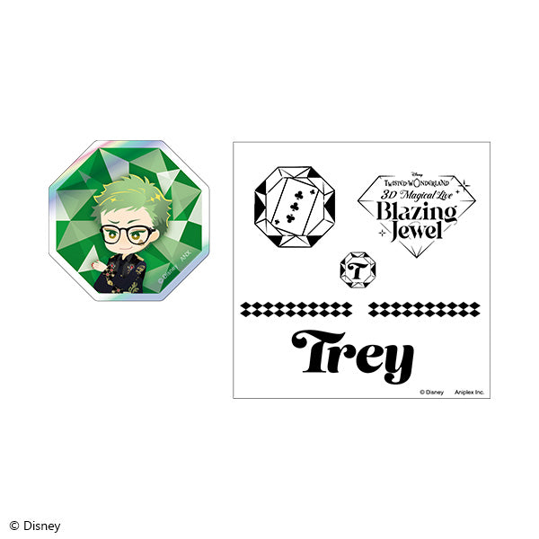 Twisted Wonderland 3D Magical Live -Blazing Jewel- Sticker Set Preorder