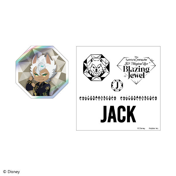 Twisted Wonderland 3D Magical Live -Blazing Jewel- Sticker Set Preorder