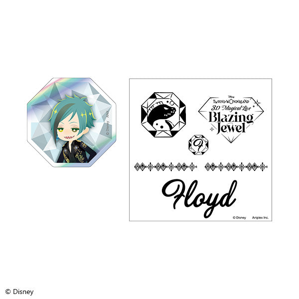 Twisted Wonderland 3D Magical Live -Blazing Jewel- Sticker Set Preorder