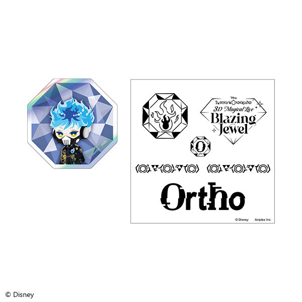 Twisted Wonderland 3D Magical Live -Blazing Jewel- Sticker Set Preorder