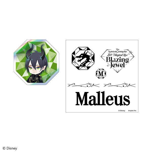 Twisted Wonderland 3D Magical Live -Blazing Jewel- Sticker Set Preorder