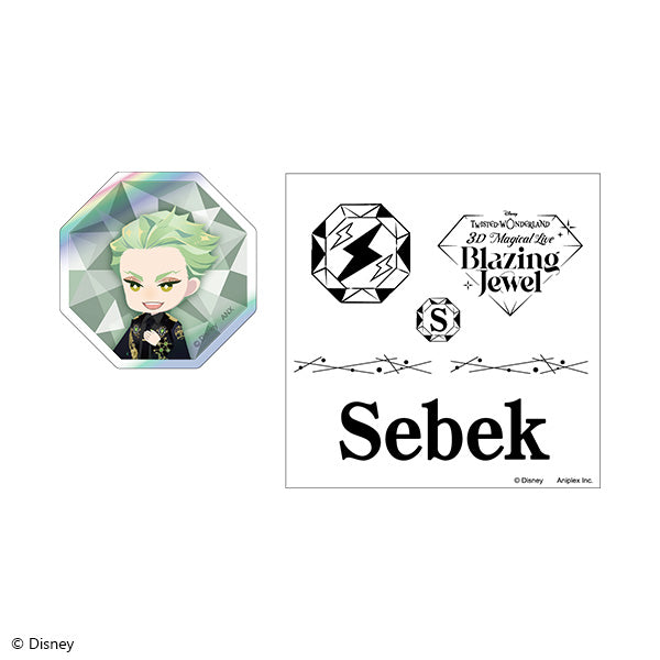 Twisted Wonderland 3D Magical Live -Blazing Jewel- Sticker Set Preorder
