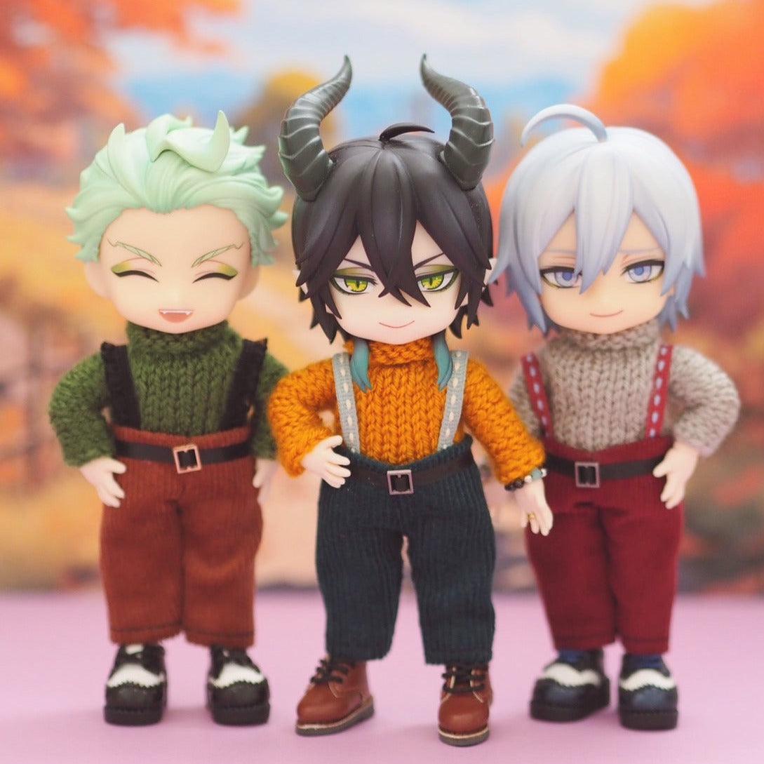 Velvet Overall Set (Sweater + Pants) - Moko's Boutique