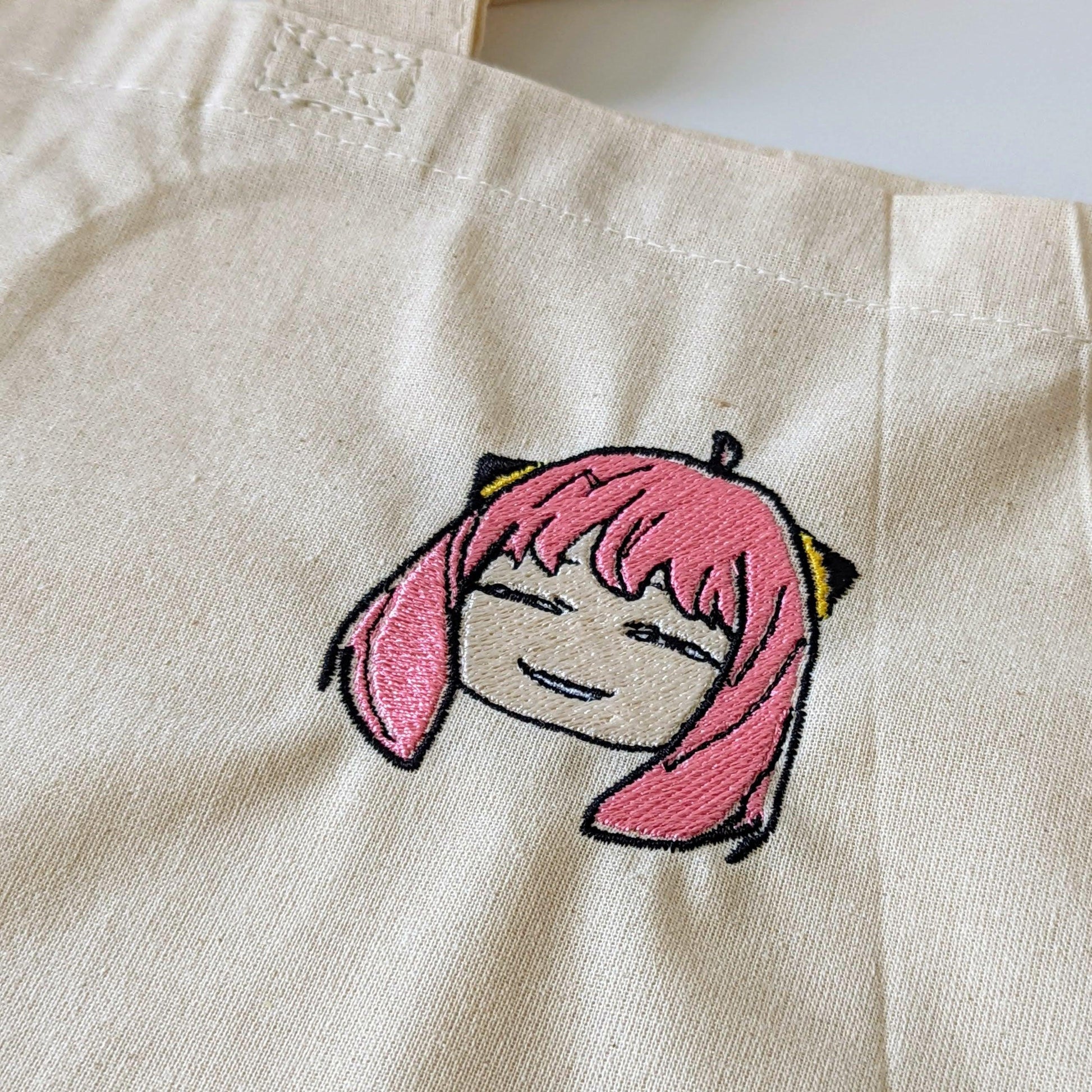 Spy x Family Anya Embroidery Totes Bags Iron on Patch - Moko's Boutique