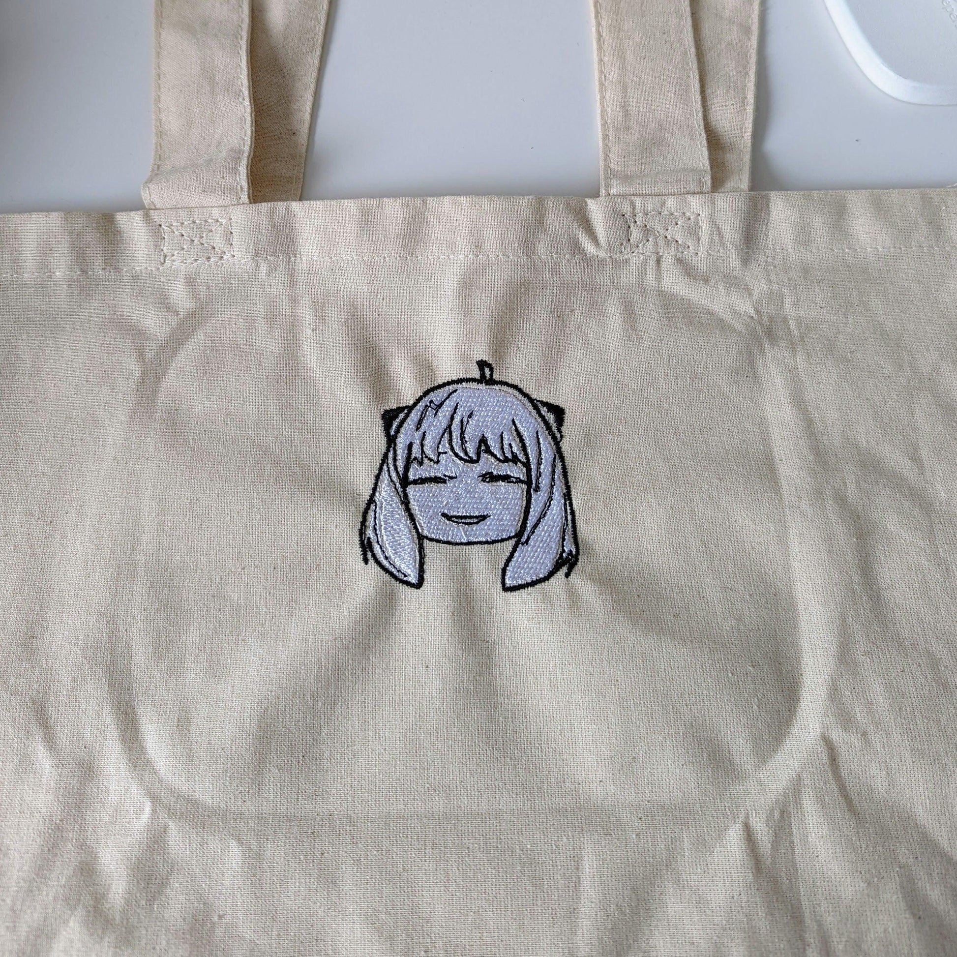Spy x Family Anya Embroidery Totes Bags Iron on Patch - Moko's Boutique