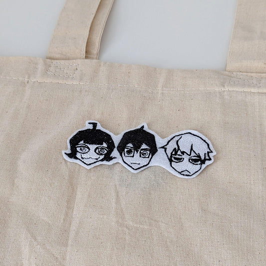 Blue Lock Embroidery Totes Bags + Iron on Patches - Moko's Boutique