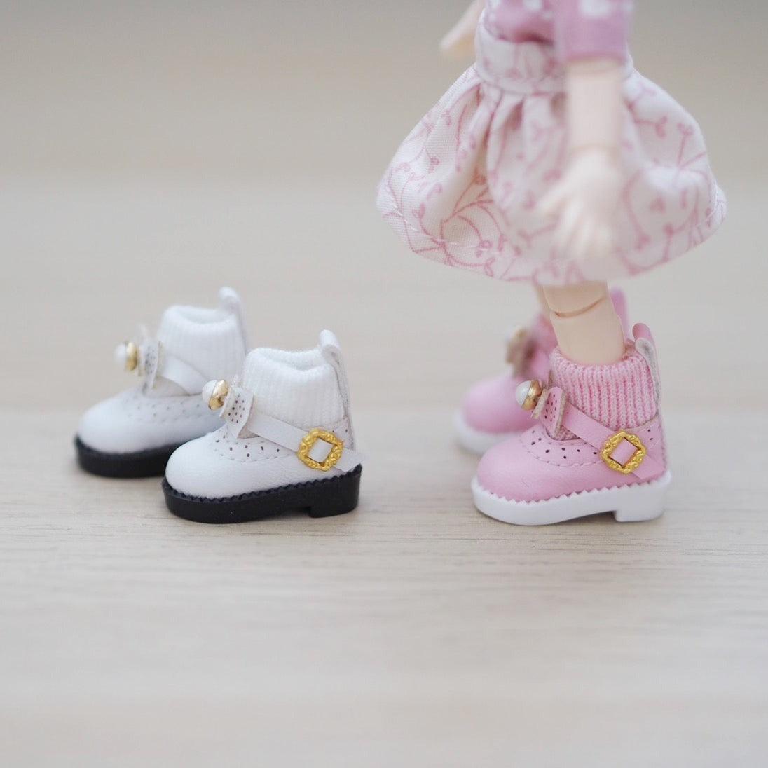 Boots with Bow - Moko's Boutique