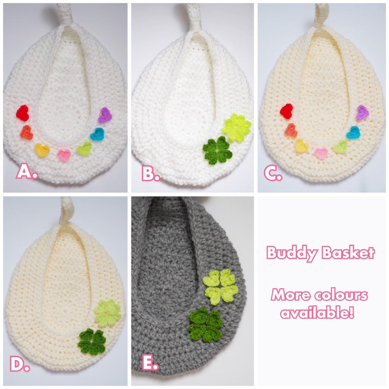 Buddy Basket - Rainbow Hearts / Clovers Edition - Moko's Boutique